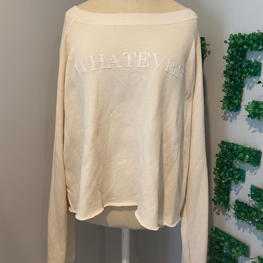 Wildfox Whatever Sweatshirt Pullover - image 1